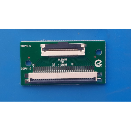 Адаптер LVDS 30pin, 0.5mm на 30pin, 1mm_G